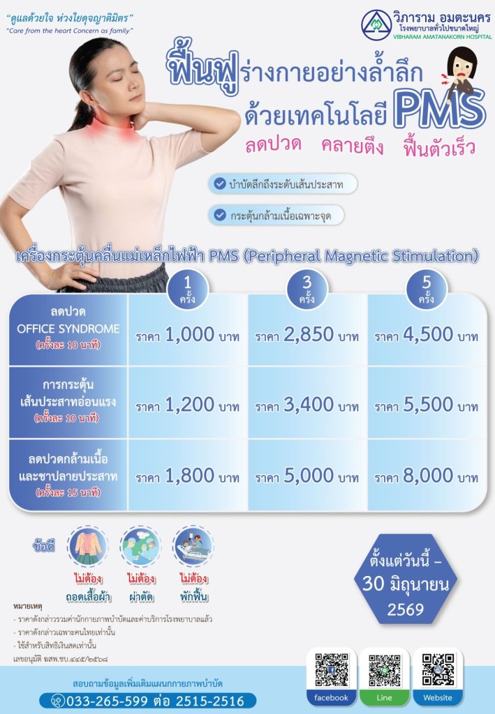 ฟื้นฟูร่างกายอย่างล้ำลึก ด้วยเทคโนโลยี…PMS